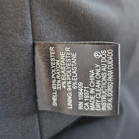 Tahari by Arthur S. Levine Strapless black Dress Size 20W - Picture 8 of 9